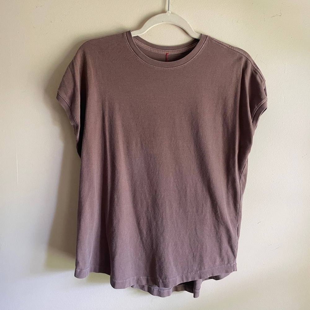 NEW Le Bon Shoppe Ease Tee, Chocolate